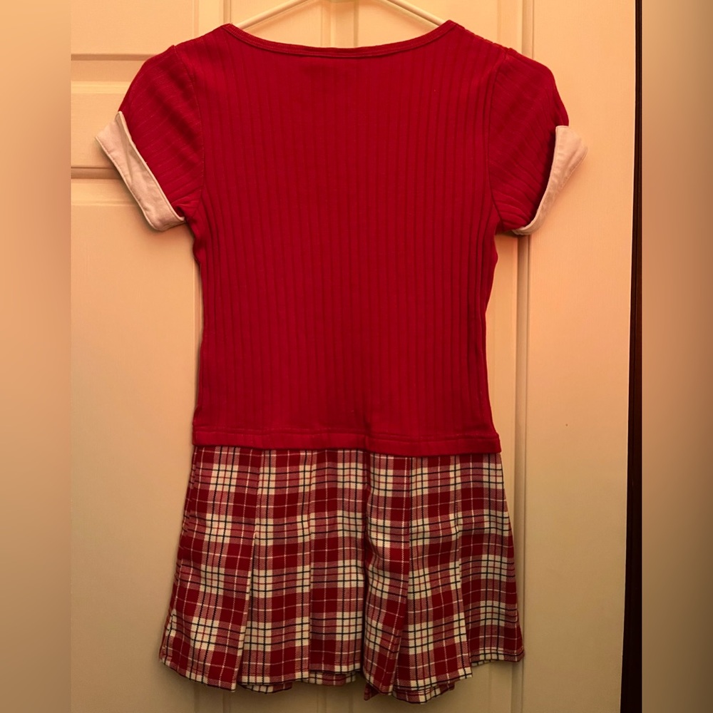Basic Edition Red/white dress - Picture 2 of 3